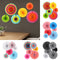 6 Pcs/Set Fiesta Paper Fans Pinwheel Wedding Party Wall Hanging Decorations