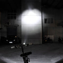XANES 550LM IP44 Waterproof USB Rechargeable Bicycle Front Light Reflectors Safety Warning Light 3