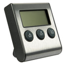 LCD Timer BBQ Termometro Digital Thermometer Sonda Cocina Comida Temperatura 482F Horno