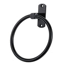 Towel Ring Rack Holder Wall Mounted Bathroom Toilet Hand Round Space Aluminium