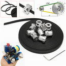 8pcs GT2 16T Bore 5mm Timing Pulley with 5m Belt and Tensioner