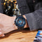 SKMEI 1498 Luminous 5ATM 3Time Multi-Function Outdoor Men Watch Dual Display Digital Watch