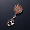 Vintage Crystal Blue Evil Eye Charm Keychain Rings Holder Purse Bag Buckle Pendant Key Chains
