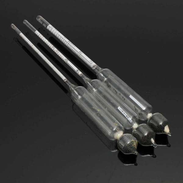 3PCS/SET Alcohol Meter Measuring Instrument Vinometer Thermometer Multifunction Bar Tool