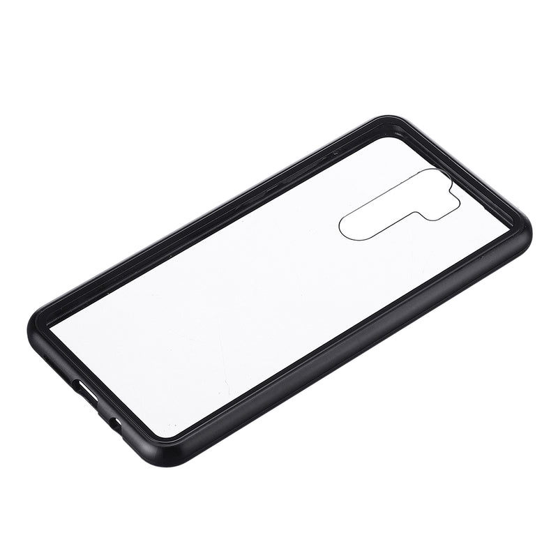 Bakeey Magnetic Adsorption Metal Tempered Glass Flip Protective Case for Xiaomi Redmi Note 8 Pro