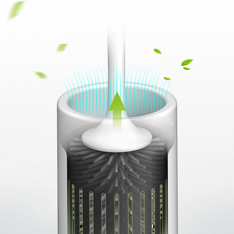 Wall Mounted /Floor Stand 360 TPR Soft Bristle Silicone Toilet Cleaning Brushes with Holder