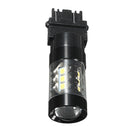 7W 6000K White LED Reverse Turn Signal Light Back Up Fog Lamp 3157 3535 16SMD