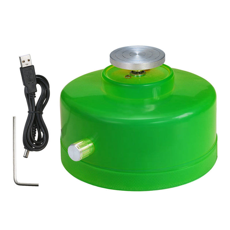 USB Electric Pottery Wheel 4.3/6.5cm Speed 0-2300RPM Turntable Ceramic Machine For Making Ceramic DIY Craft