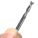 3.175mm 12mm Carbide CNC 2 Flute Spiral Bit End Mill Router CNC Cutting Tool