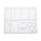 77PCS DIY Bracelet Pendant Epoxy Mold Set Jewelry Pendant Mould Craft