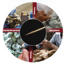 30pcs 3mm Titanium Diamond Grinding Head Grinder Drill Bit Abrasive Tool For Rotary Tool