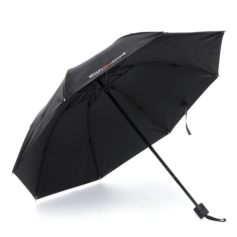 Banggood Umbrella Portable Camping Waterproof Folding Sunshade Black
