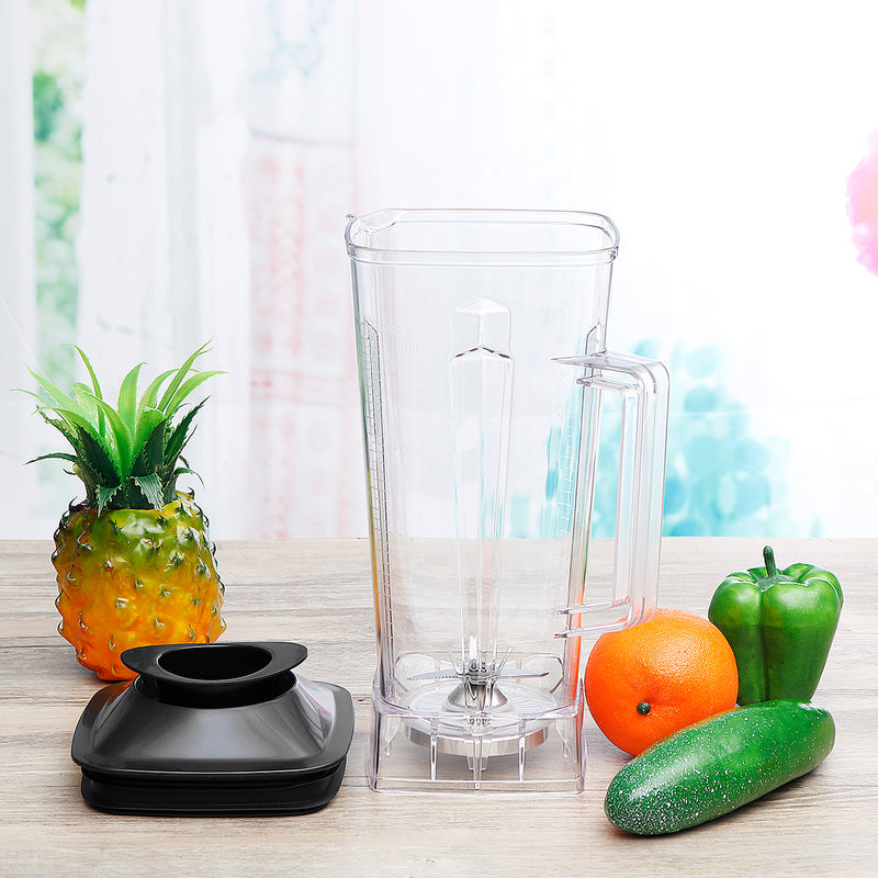 2L Blender Spare Parts Commercial Jar Jug Pitcher Container Cup Lid Food Mixer Part