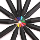 12 Colors Wooden Drawing Charcoal Pencils Black Soft Painting Sketch Fine Art Pencil