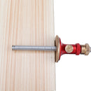 Drillpro Aluminum Alloy Marking Gauge Woodworking Scriber Marking Mortise Gauge for DIY Woodworking Tool