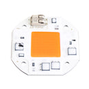 LUSTREON 50W LED Full Spectrum Plant Grow Light 380-840nm DIY Chip AC100-260V