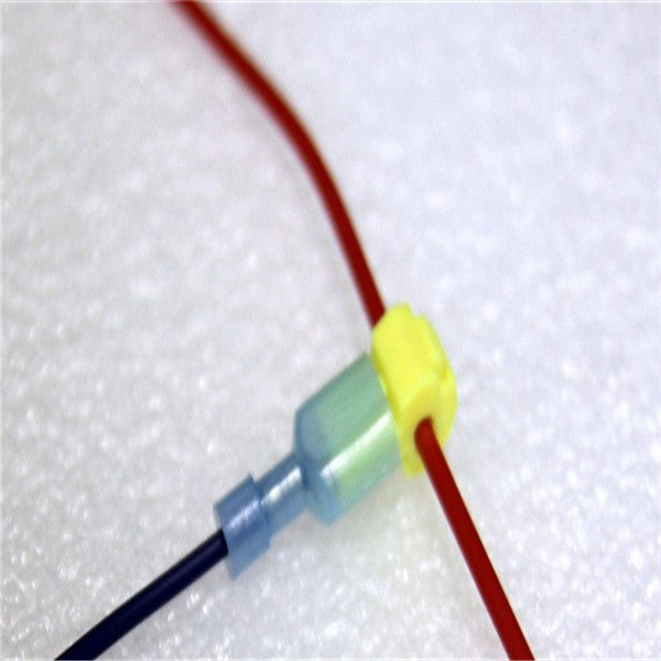Excellway TC01 60pcs T-Tap Male Female Insulated Wire Quick Splice Terminal Connectors Set