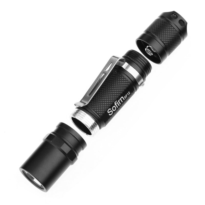 Sofirn SF12 XP-G2 Mini AA 14500 Flashlight EDC Pocket light Lamp Portable Penlight Waterproof Torch 5 modes 400lm