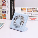 Personal Portable Fan USB Powered Handheld Fan USB Desktop Fans, Mini Foldable USB Table Desk Personal Fan