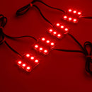 8pc 12V 5050 6000K SMD 48LED Waterproof Truck Bed Light Kit  For Chevy Dodge GMC Pickup