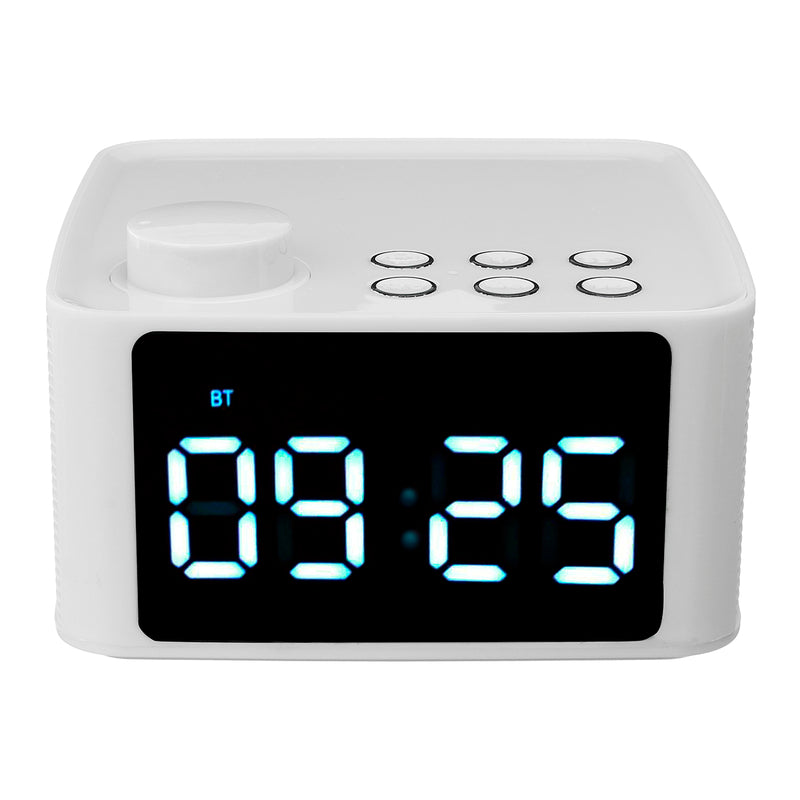 Bakeey Wireless bluetooth 5.0 Speaker LED Display Alarm Clock FM Radio TF Card Handsfree Speaker