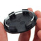 50mm Black Car Wheels Centre Blank Cap Hubcap Covers No Logo