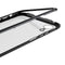 Rock Magnetic Adsorption Tempered Glass Metal Protective Case For iPhone XR