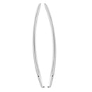 Pair Chrome Wind Shield Side Trim For Harley Road Glide FLTRU FLTRX 2015-2017