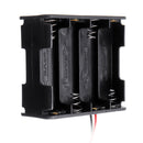 3pcs 4 Slots NO.5 Battery Holder Plastic Case Storage Box for 4*NO.5 Battery