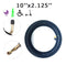 10x2.125inch Thickened Butyl Rubber Pneumatic Inner Tube For Scooter Pram Universal