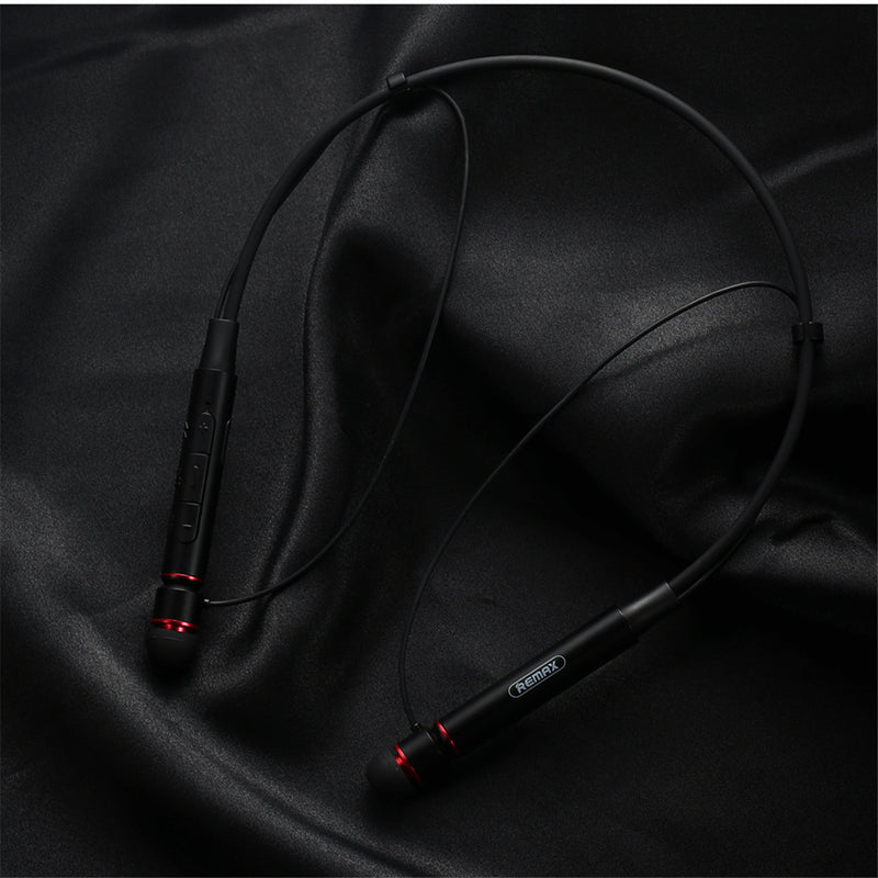 REMAX RB-S6 Wireless bluetooth Neckband Earphone Shocking Magnetic Adsorption Stereo Sport Headphone with Mic