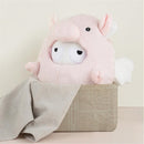 Mitu Stuffed Plush Toy Pillow Cotton Wool Cartoon Cute Pig Little Toy Gift for Kids Friend