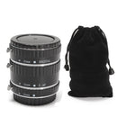 Auto Focus AF Macro Extension Metal Tube 13MM 21MM 31MM For Canon EOS Lens