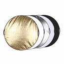 PULUZ PU5112 5 in 1 80cm Diameter Portable Collapsible Board Panels Folding Reflector