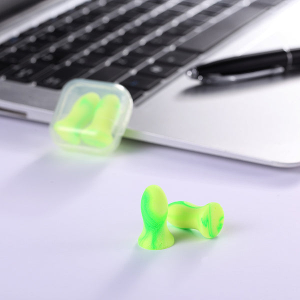 Miaomiaoce 5 Pair Anti-noise Sleeping Earplugs Soft Slow Rebound Earplugs Noise Reduction Earplugs Headphone Earpads From Xiaomi Youpin