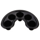 Black Nail Soaker Bowl Soak Finger Treatment Remover Cleaner Manicure Tool