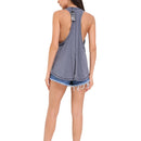 SUNNYME Women Workout Tank Tops Sleeveless Yoga Fitness Running Shirts Stretch Activewear