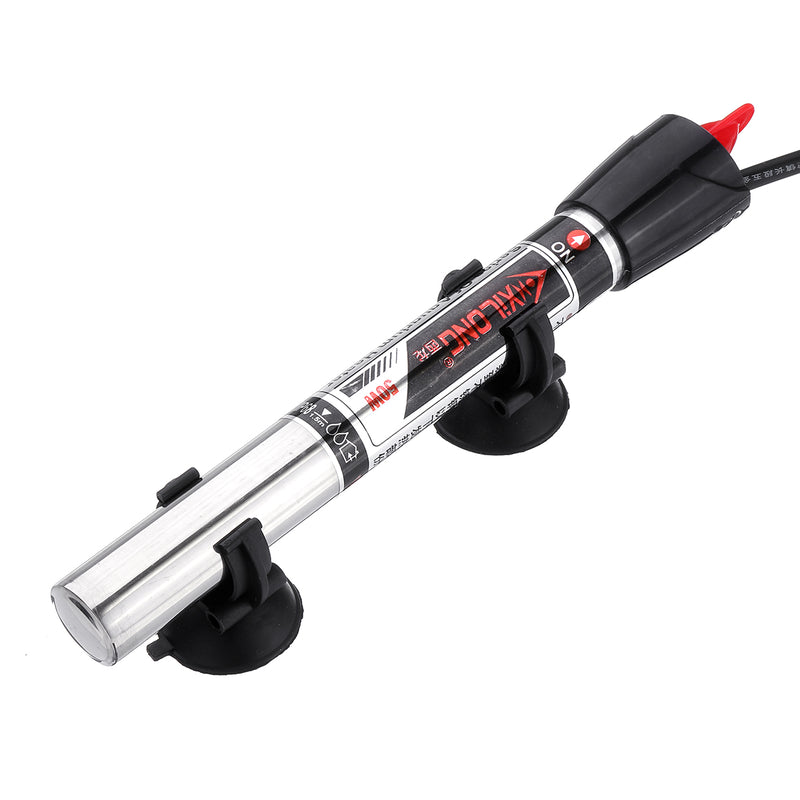 50W Submersible Stainless Steel Water Heater Rod Aquarium Fish Tank 220V