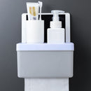 Wall-mounted Tissue Paper Container Box Holder Storage Organizer Shelf Bathroom Tissue Box