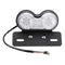 License Plate LED Brake Dual Tail Turn Signal Lights For Bobber Cafe ATV Chopper