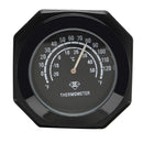 7/8" 1" Motorcycle Accessory Handlebar Mount Clock Watch & Thermometer
