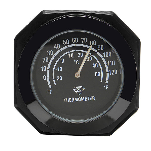 7/8" 1" Motorcycle Accessory Handlebar Mount Clock Watch & Thermometer