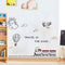 Miico FX82032 2PCS Cartoon Wall Stickers Small Train Painting Sticker Children's Room And Kindergarten Decoration Sticker