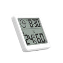 3pcs MoesHouse Multifunction Thermometer Hygrometer Automatic Electronic Temperature Humidity Monitor Clock 3.2inch Large LCD Screen