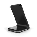 27W Double coil Qi Wireless Charger Fast Charger Vertical Quick Charging Bracket High Power Docking Stand