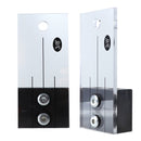 Dowel Jig Acrylic Hardened Steel Pocket Hole Jig 1/2 3/8 1/4 Inch Vertical Drill Guide Hole Locator For Woodworking Tools