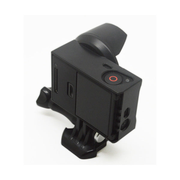 Anti-Exposure Frame Mount with Lens Hood Housing Case for GoPro HERO 4 3+/3