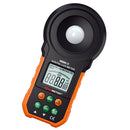 Portable Digital Luxmeter/Digital Illuminance Light Meter lux meter with LCD Display(Range: 0~200,000 Lux Luxmeter) Data Hold