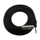 33FT XLR 3-Pin Female To 6.35mm Mono Plug Pro Audio Cable Microphone Signal Lead