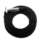 33FT XLR 3-Pin Female To 6.35mm Mono Plug Pro Audio Cable Microphone Signal Lead